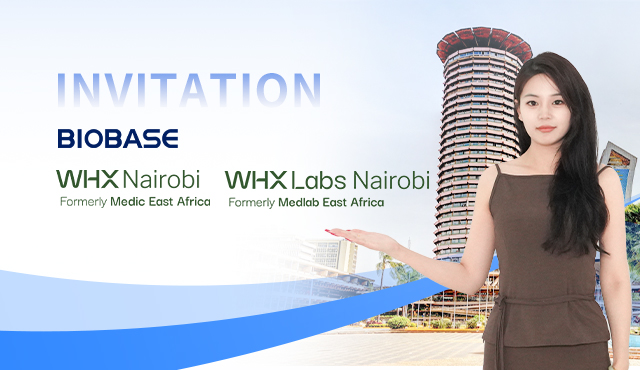 يدعوك Biobase للقاء في WHX Nairobi & WHX Labs Nairobi 2025